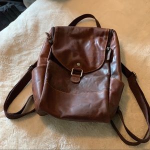Jack Georges leather Backpack style purse/bag